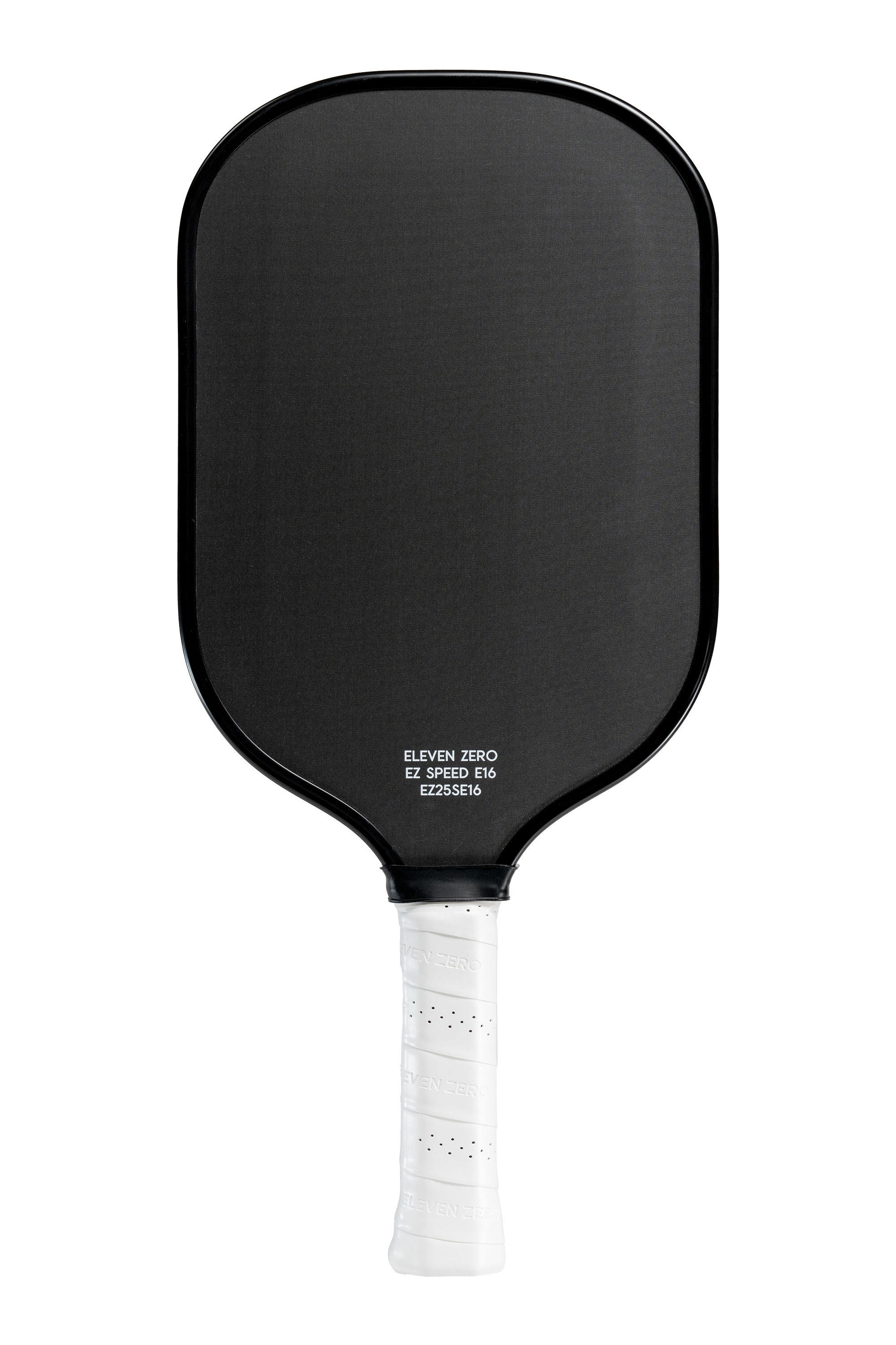 Studio shot of the Project Zero - EZ Speed E16 blackout paddle without a background.