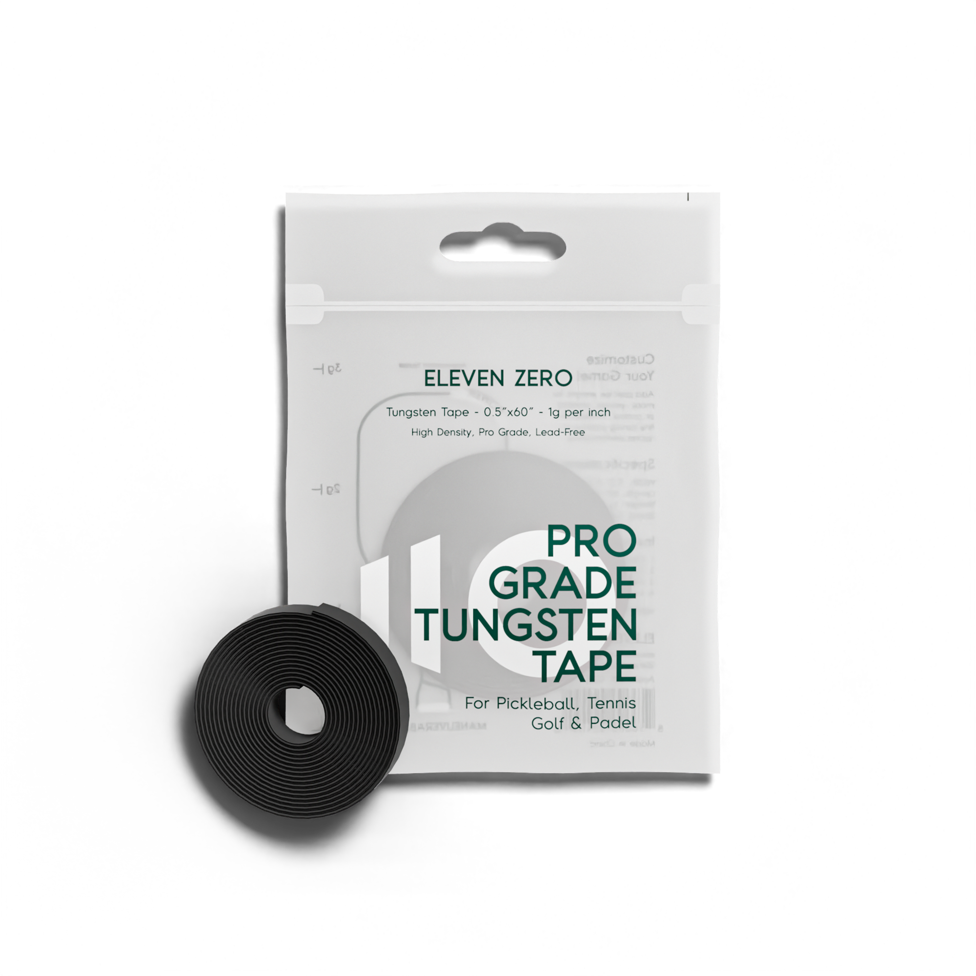 Pro Grade Tungsten Tape | Lead-Free Paddle Weight | Eleven Zero