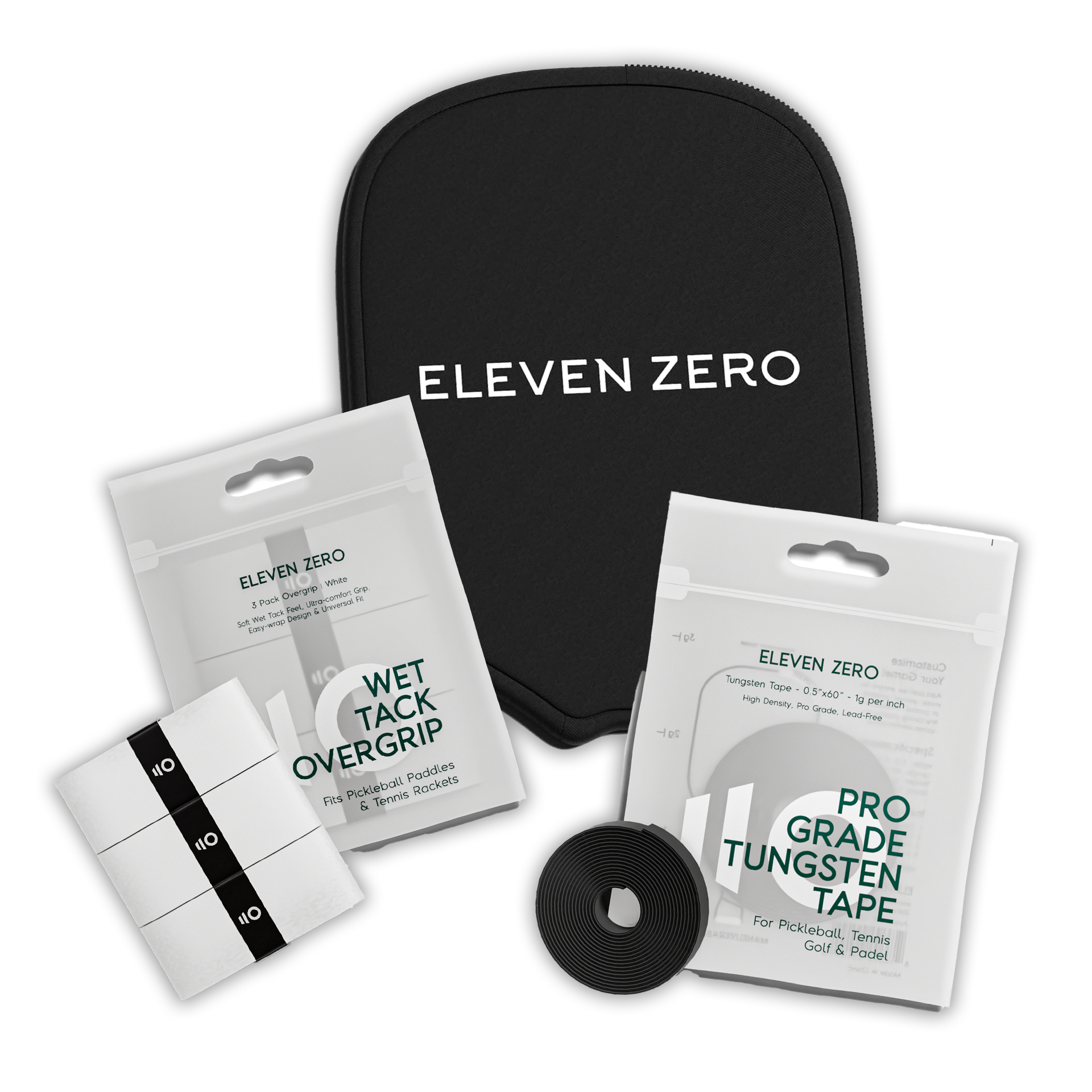 Eleven Zero hydrogen water bottle with illuminated base and water splash effect to emphasize freshness and purity.