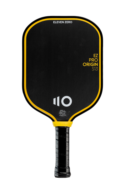 Studio shot of the Project Zero - EZ Pro Origin S13 blackout paddle without a background. Front view.
