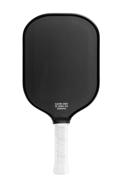Studio shot of the Project Zero - EZ Speed H16 blackout paddle without a background.