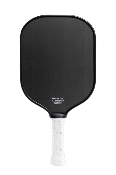 Studio shot of the Project Zero - EZ Speed S14 blackout paddle without a background. Front view.