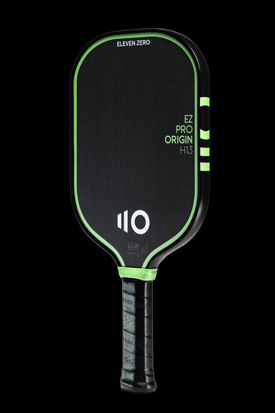 Studio shot of the EZ Pro Origin H13 on a black background. Angled Left.