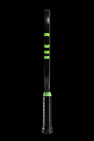 Studio shot of the EZ Pro Origin H13 on a black background. Side view.