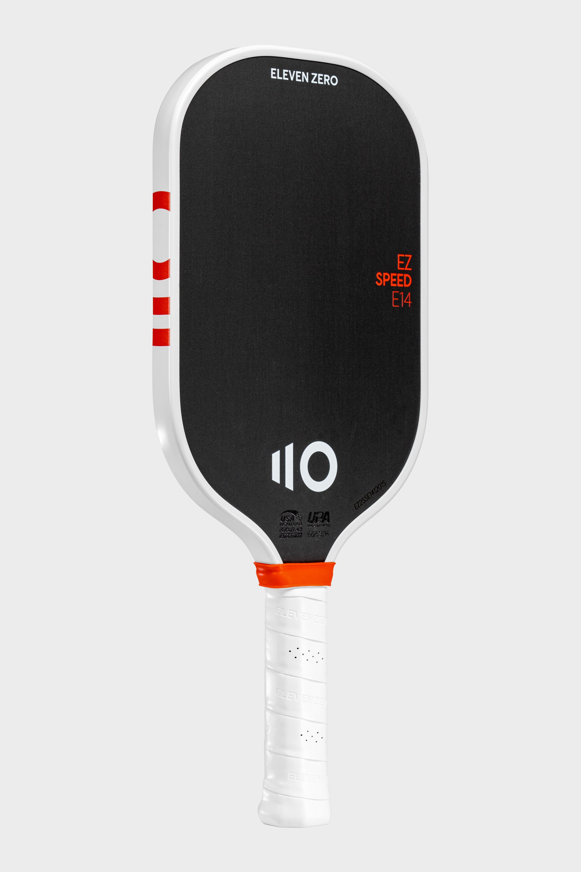 Studio shot of the EZ Speed E14 on a white background. Right angled.