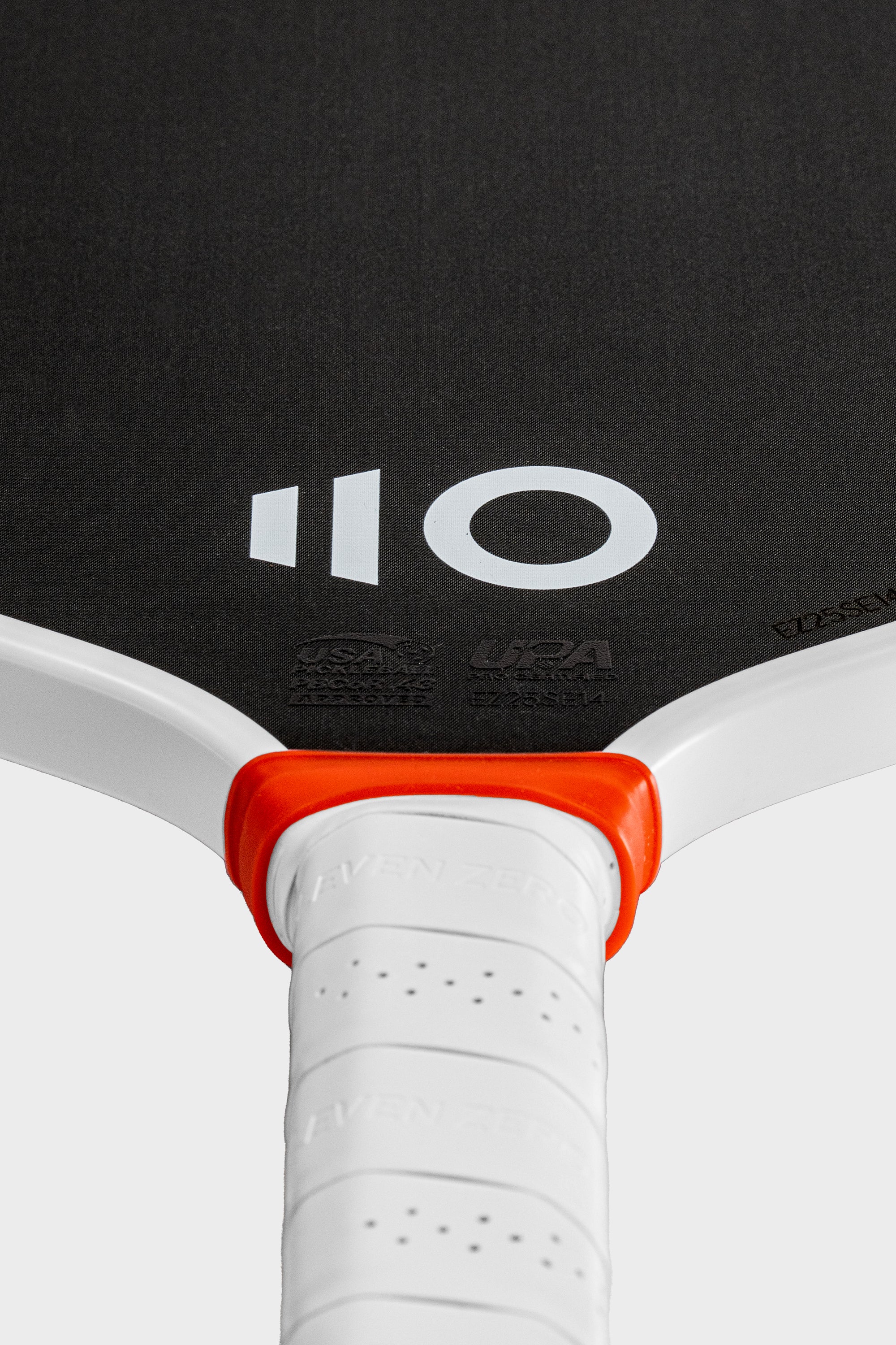 Studio shot of the EZ Speed E14 on a white background. Detail shot.