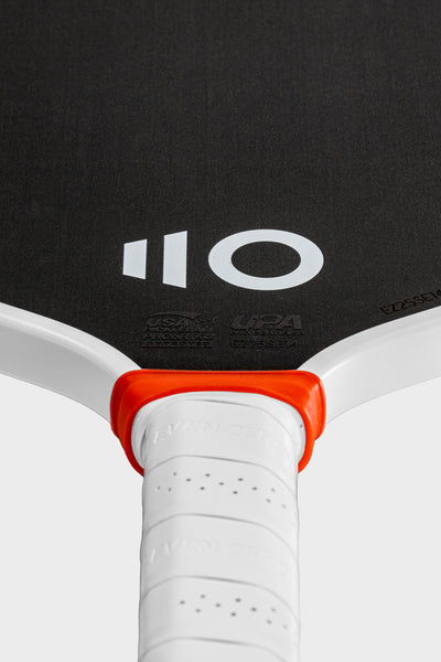 Studio shot of the EZ Speed E14 on a white background. Detail shot.