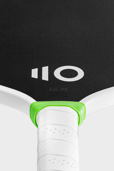 Studio shot of the EZ Speed H16 with a white background. Certification detail.