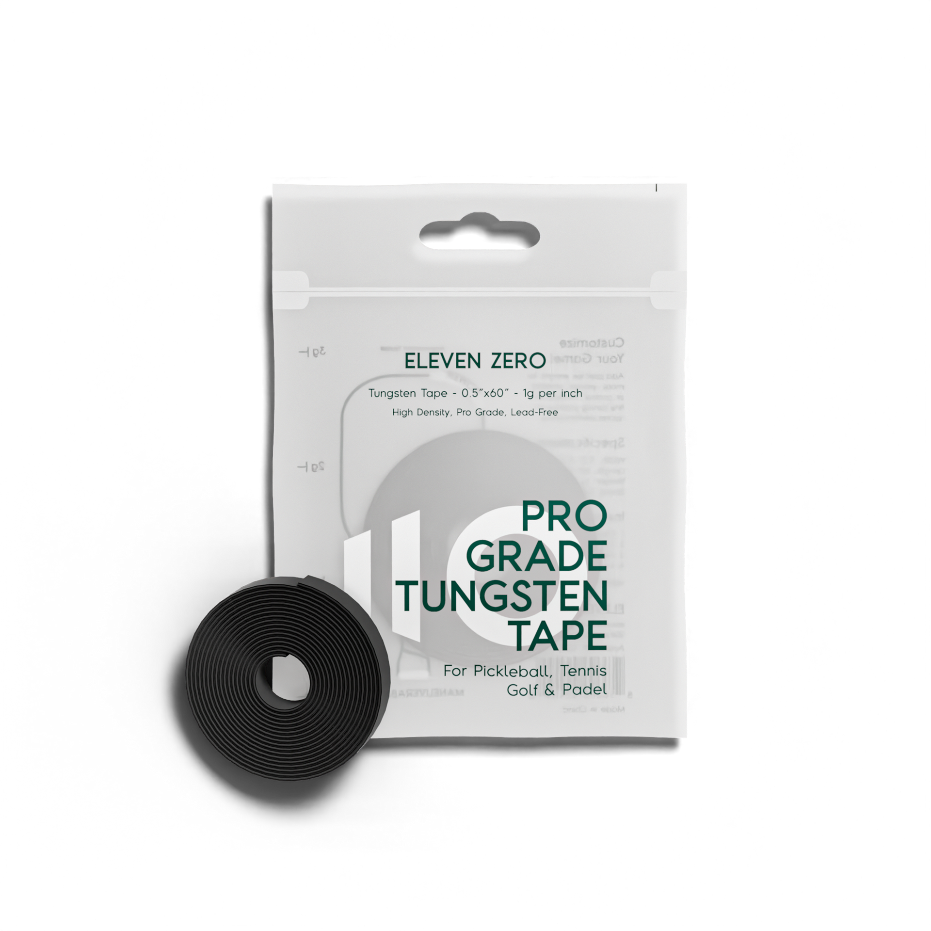 ウエイトトレーニング surf whaeel zero Pro Grade Tungsten Tape | Lead-Free Paddle Weight | Eleven Zero