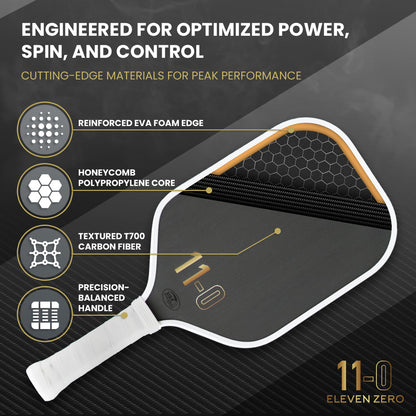 EZ Power Carbon 16mm Pickleball Paddle