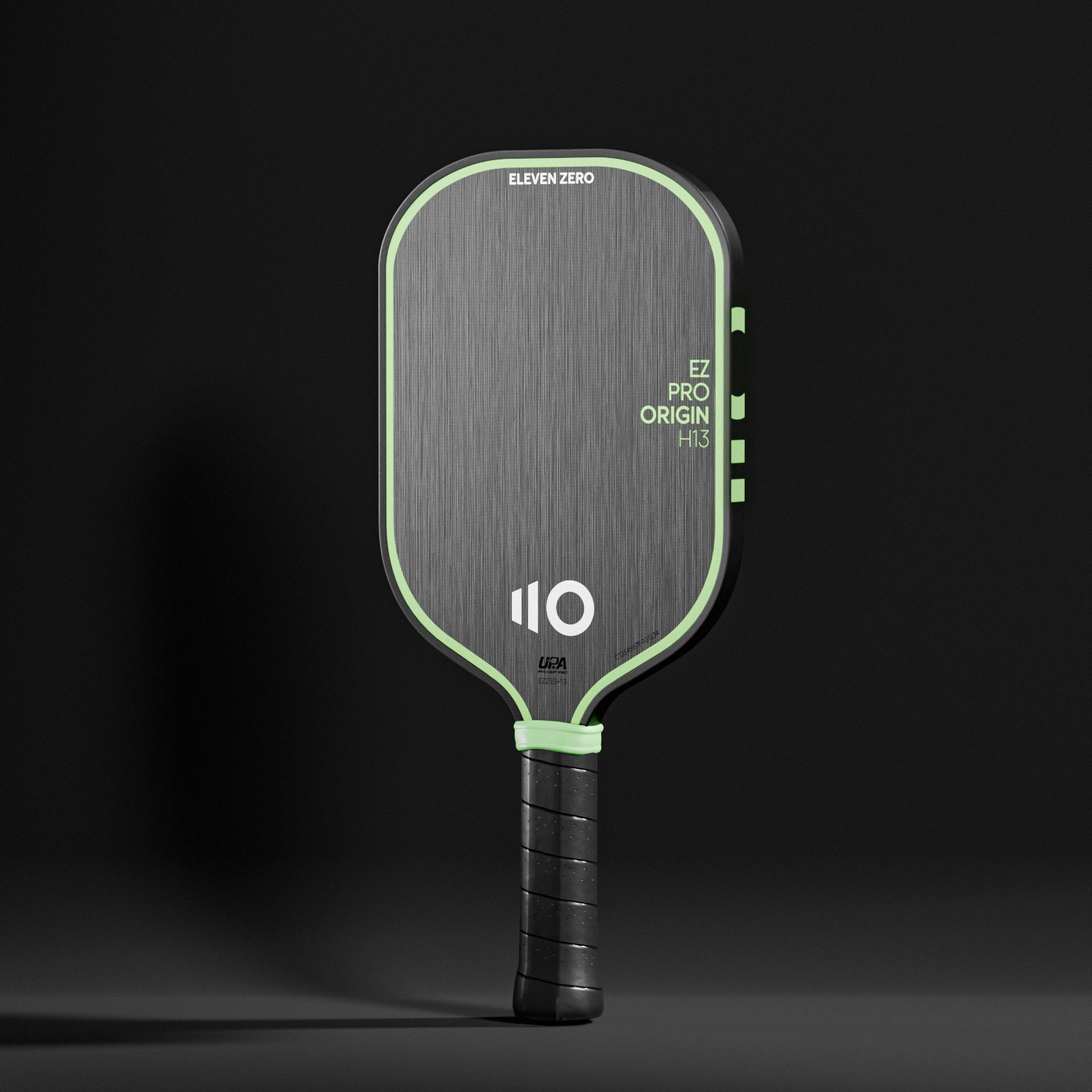 Studio shot of the EZ Pro Origin H13 on a black background. 